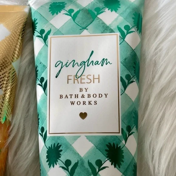 Bath & Body Works Gingham Body Cream Bundle Set of 3 New - Picture 5 of 9